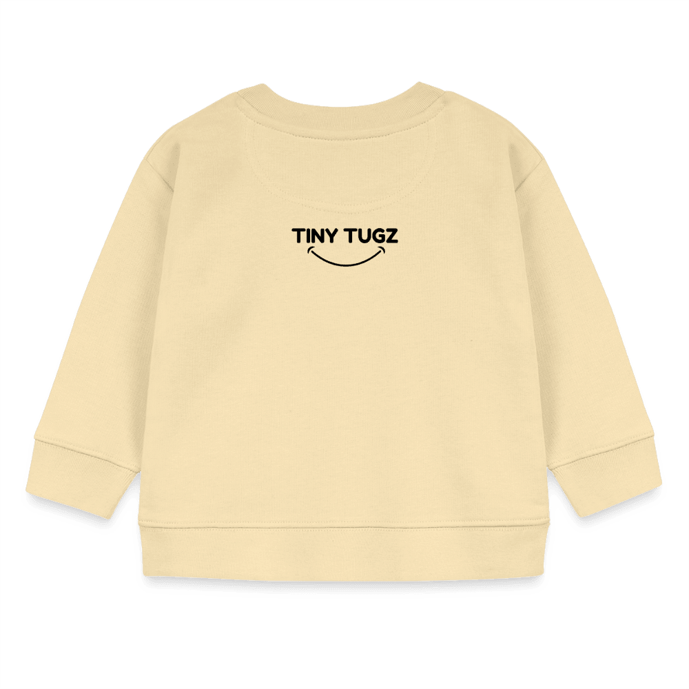 Organic Blend Baby Sweatshirt (Canvas Elephant) - Tiny Tugz™