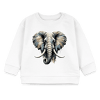 Organic Blend Baby Sweatshirt (Canvas Elephant) - Tiny Tugz™