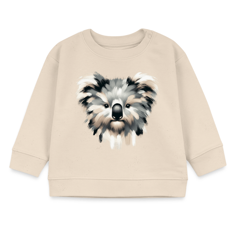Organic Blend Baby Sweatshirt (Canvas Koala) - Tiny Tugz™