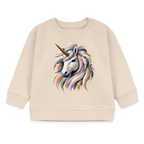 Organic Blend Baby Sweatshirt (Canvas Unicorn) - Tiny Tugz™