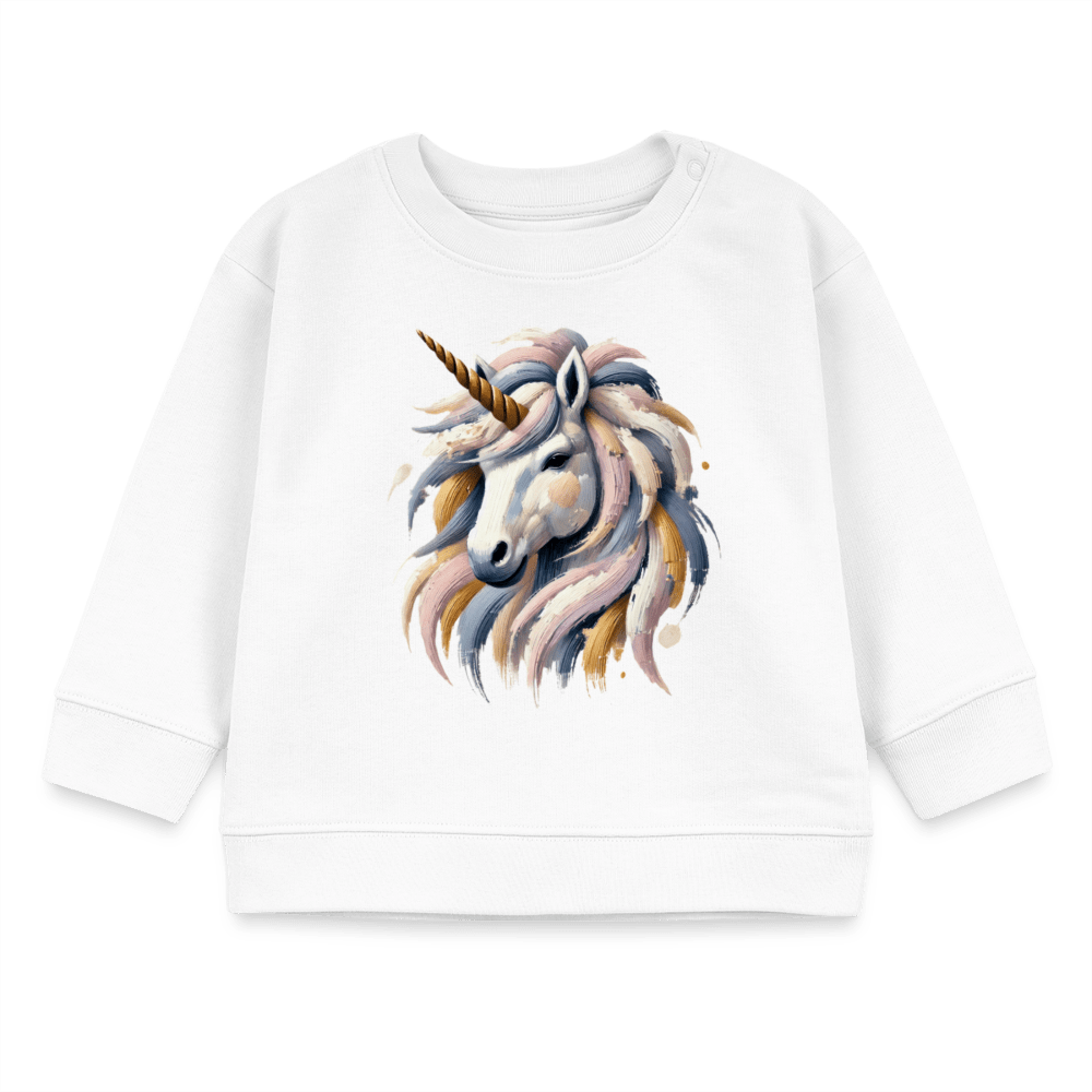 Organic Blend Baby Sweatshirt (Canvas Unicorn) - Tiny Tugz™