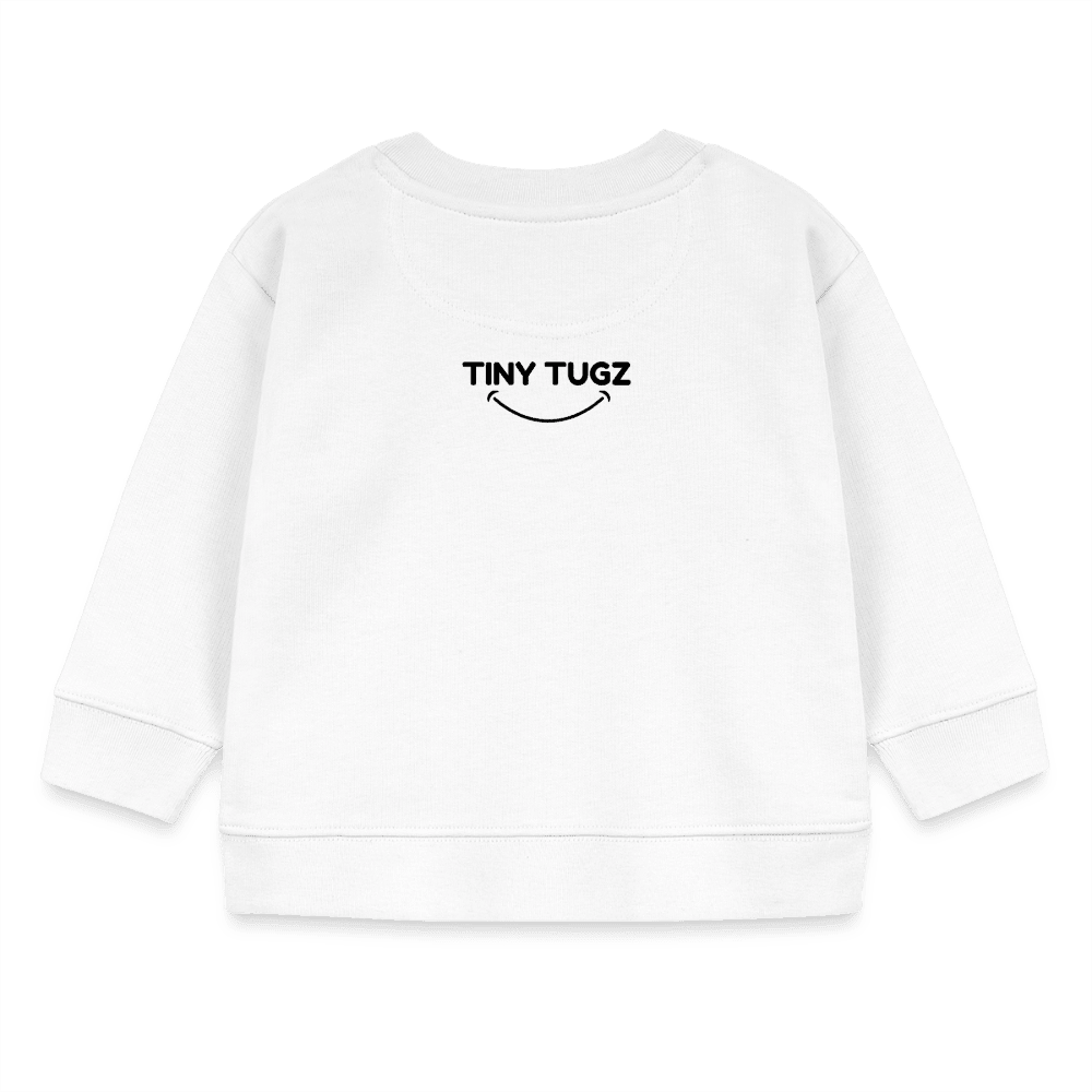 Organic Blend Baby Sweatshirt (Dolphin Watercolour Art) - Tiny Tugz™