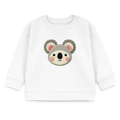 Organic Blend Baby Sweatshirt (Felt Appliqué Koala) - Tiny Tugz™