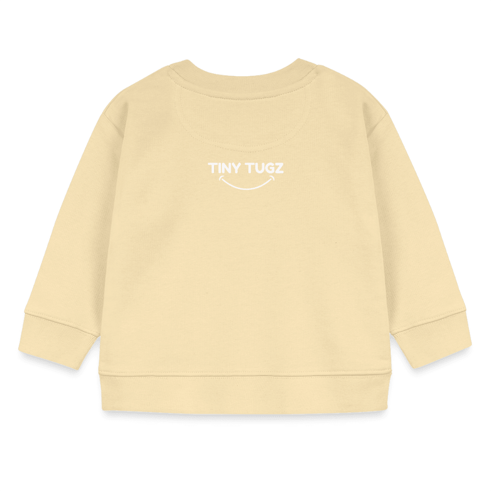 Organic Blend Baby Sweatshirt (Felt Appliqué Lion) - Tiny Tugz™