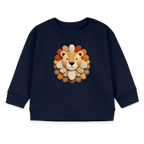 Organic Blend Baby Sweatshirt (Felt Appliqué Lion) - Tiny Tugz™