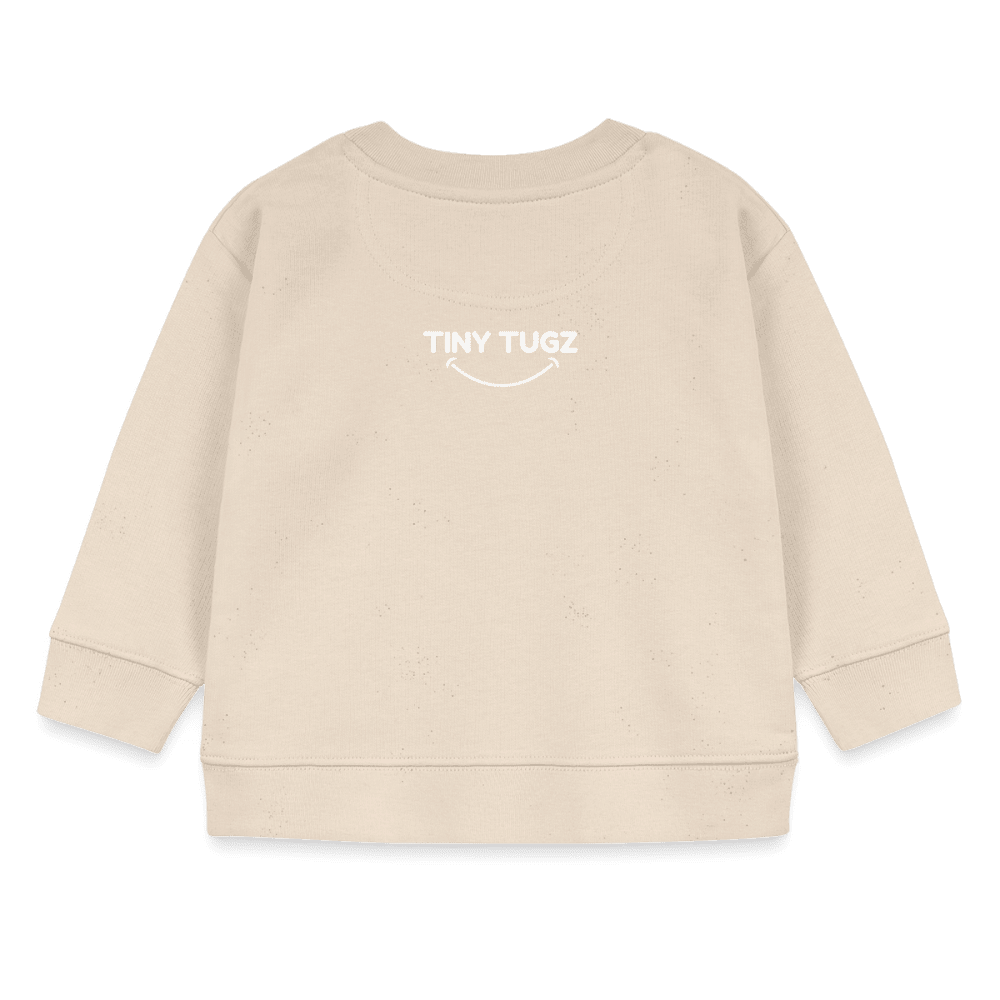 Organic Blend Baby Sweatshirt (Felt Appliqué Lion) - Tiny Tugz™