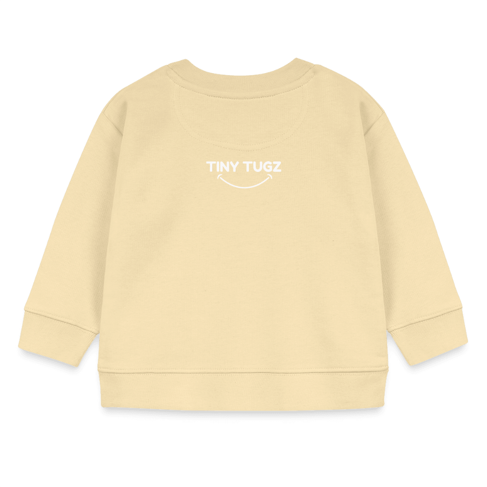 Organic Blend Baby Sweatshirt (Felt Appliqué Lion) - Tiny Tugz™