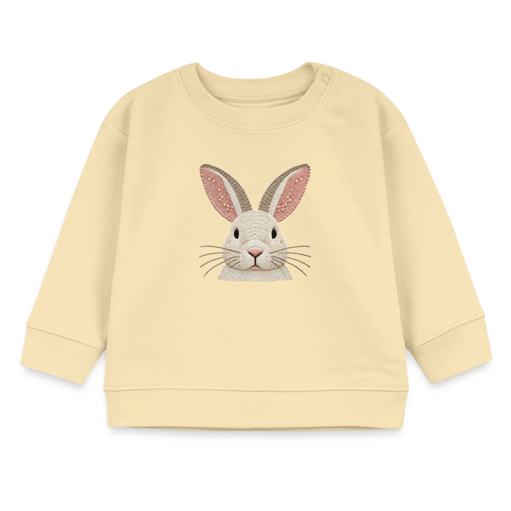 Organic Blend Baby Sweatshirt (Thread Art Bunny) - Tiny Tugz™