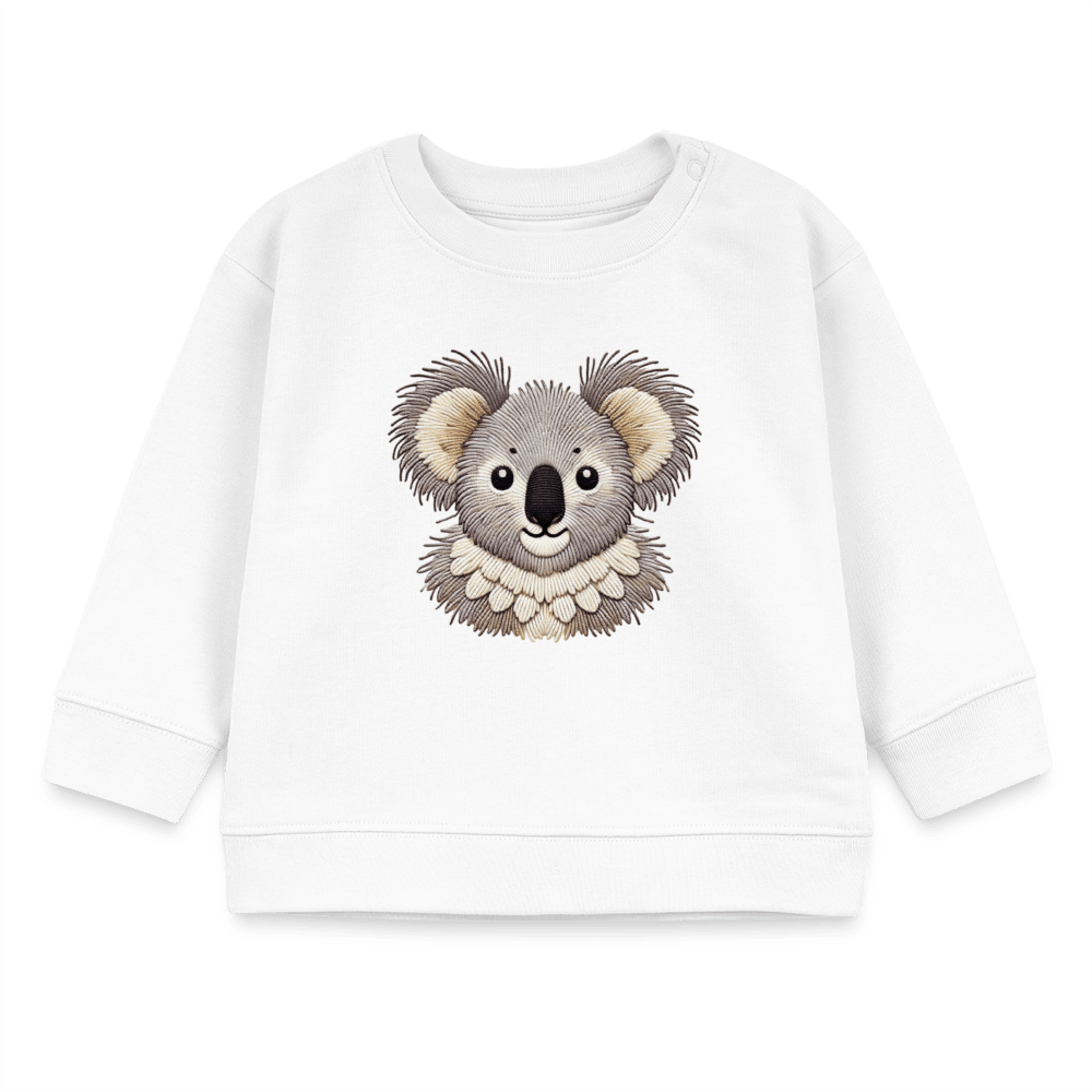 Organic Blend Baby Sweatshirt (Thread Art Koala) - Tiny Tugz™