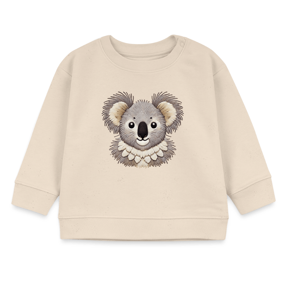 Organic Blend Baby Sweatshirt (Thread Art Koala) - Tiny Tugz™