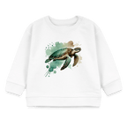 Organic Blend Baby Sweatshirt (Turtle Watercolour Art) - Tiny Tugz™