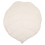 Organic Cotton and Linen Leaf Playmat - Sand