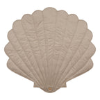 Organic Cotton and Velvet Shell Playmat - Beige