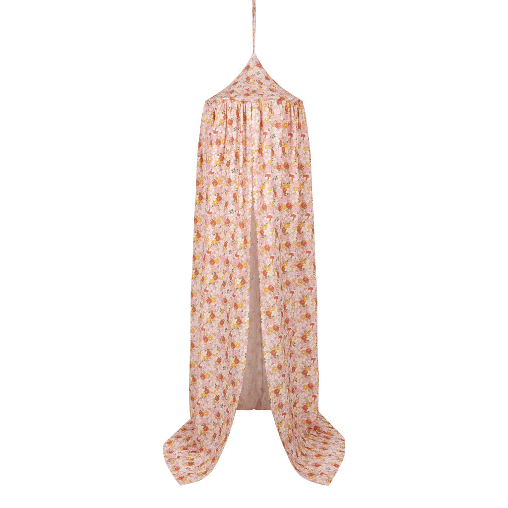 Organic Cotton Canopy - Spring Garden