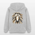 Organic Cotton Kids' Hoodie (Canvas Art Horse) - Tiny Tugz™