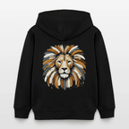 Organic Cotton Kids' Hoodie (Canvas Art Lion) - Tiny Tugz™