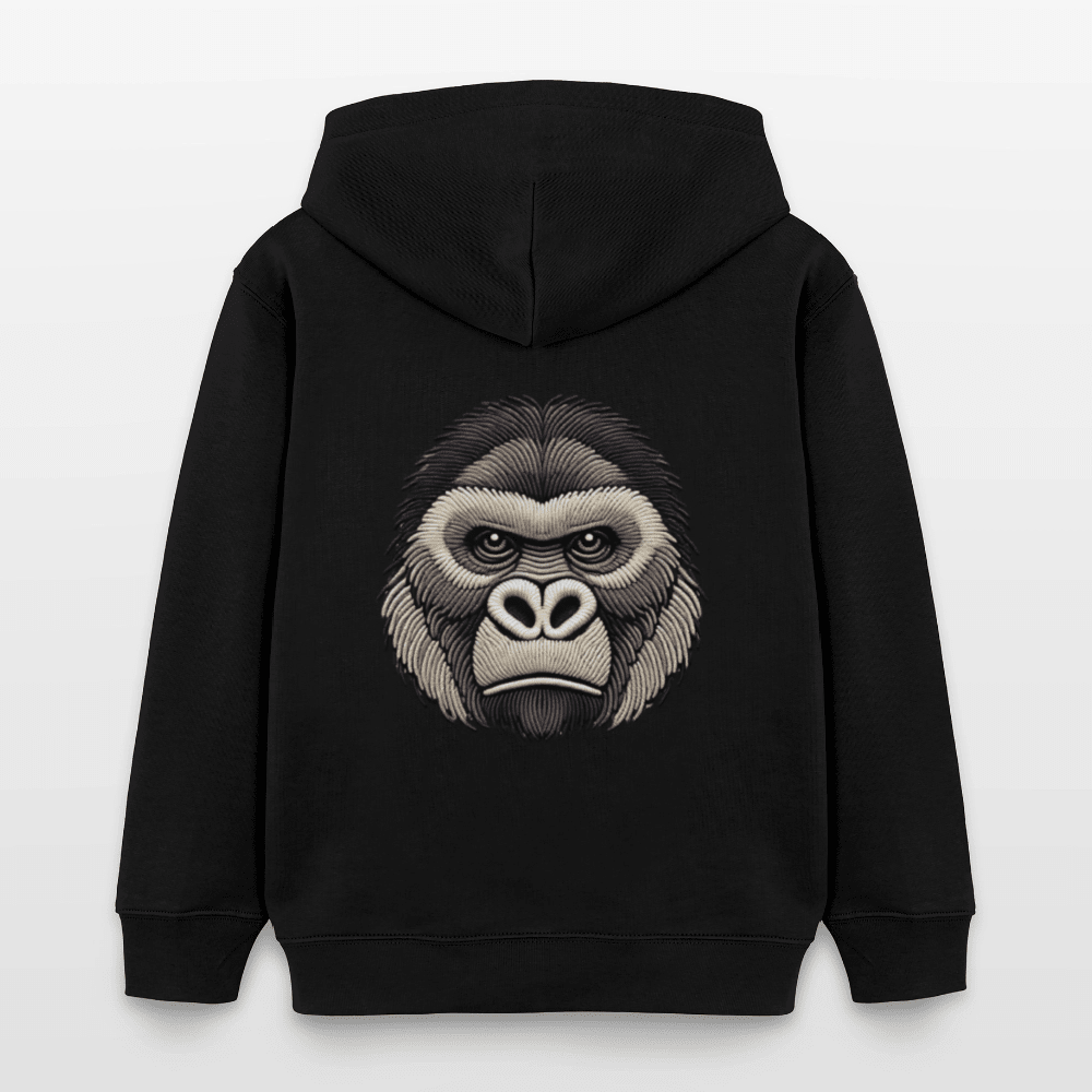 Organic Cotton Kids' Hoodie (Thread Art Gorilla) - Tiny Tugz™