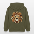 Organic Cotton Kids' Hoodie (Thread Art Lion) - Tiny Tugz™