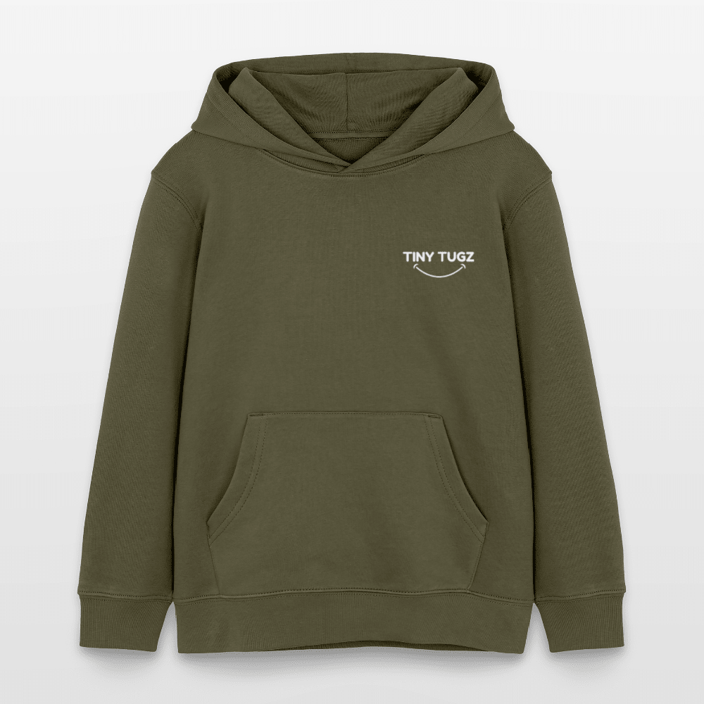 Organic Cotton Kids' Hoodie (Watercolour Art Tiger) - Tiny Tugz™