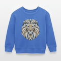 Organic Cotton Kids’ Sweatshirt (Mosaic Art Lion) - Tiny Tugz™