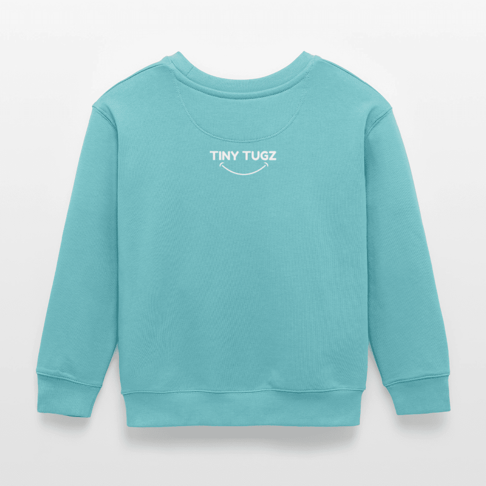 Organic Cotton Kids’ Sweatshirt (Thread Art Bunny) - Tiny Tugz™