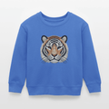 Organic Cotton Kids’ Sweatshirt (Thread Art Tiger) - Tiny Tugz™