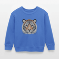 Organic Cotton Kids’ Sweatshirt (Thread Art Tiger) - Tiny Tugz™