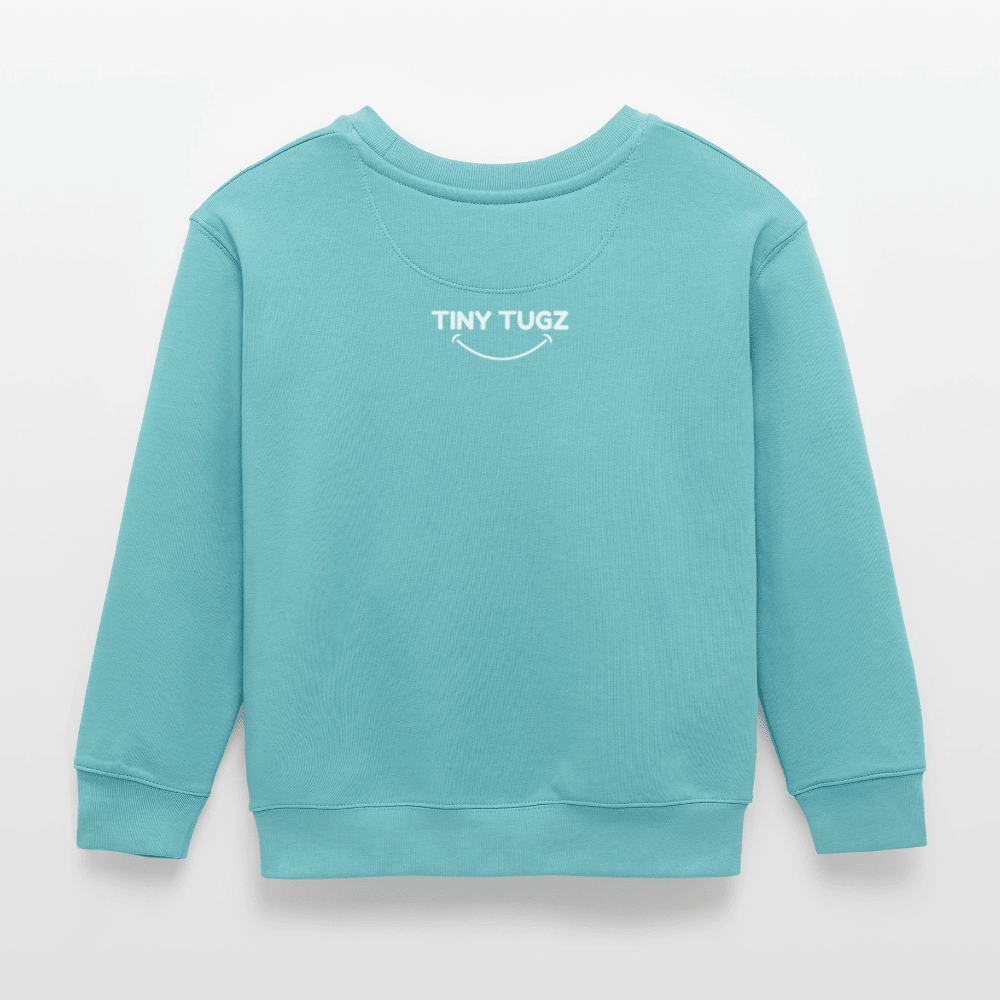 Organic Cotton Kids’ Sweatshirt (Watercolour Dolphin) - Tiny Tugz™