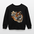 Organic Cotton Kids’ Sweatshirt (Watercolour Tiger) - Tiny Tugz™
