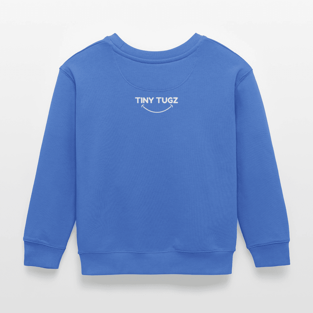 Organic Cotton Kids’ Sweatshirt (Watercolour Whale) - Tiny Tugz™