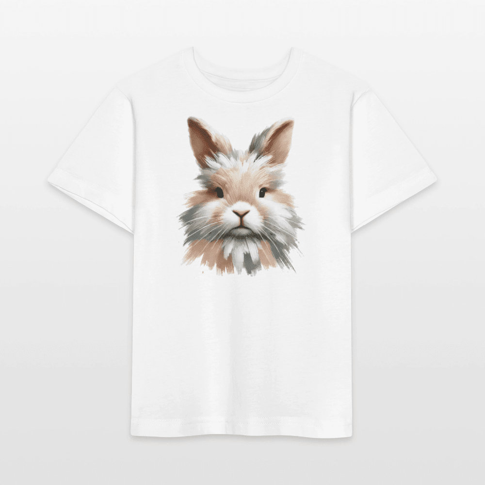 Organic Cotton Kids T-Shirt (Canvas Bunny) - Tiny Tugz™