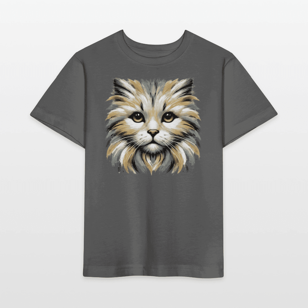 Organic Cotton Kids T-Shirt (Canvas Cat) - Tiny Tugz™