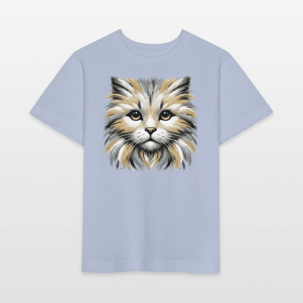 Organic Cotton Kids T-Shirt (Canvas Cat) - Tiny Tugz™