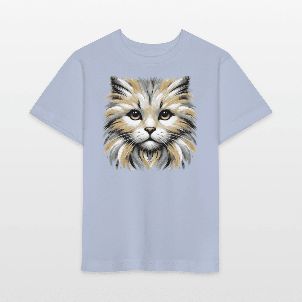 Organic Cotton Kids T-Shirt (Canvas Cat) - Tiny Tugz™