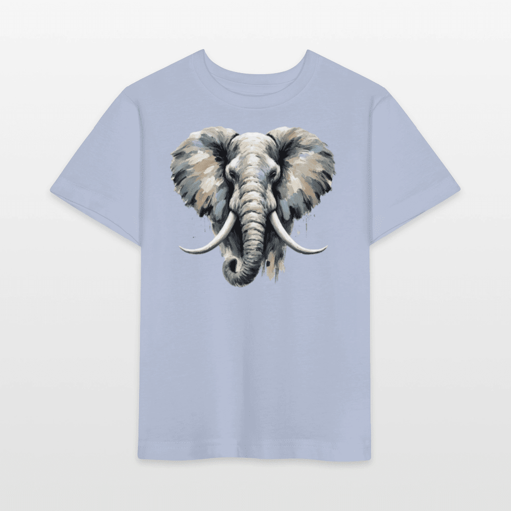 Organic Cotton Kids T-Shirt (Canvas Elephant) - Tiny Tugz™