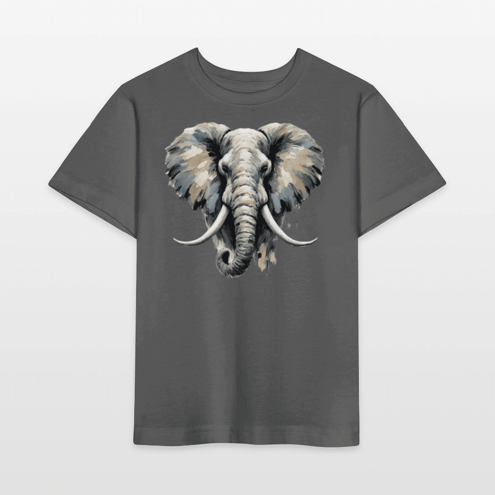 Organic Cotton Kids T-Shirt (Canvas Elephant) - Tiny Tugz™