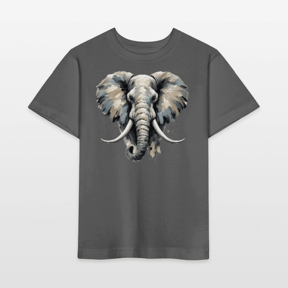 Organic Cotton Kids T-Shirt (Canvas Elephant) - Tiny Tugz™
