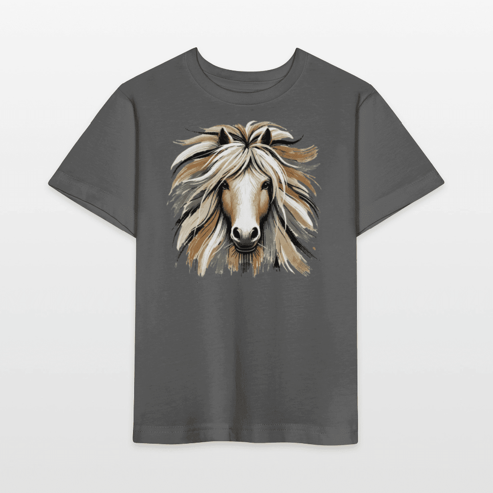 Organic Cotton Kids T-Shirt (Canvas Horse) - Tiny Tugz™