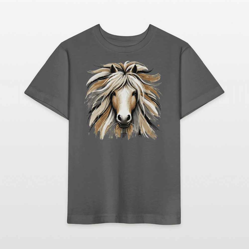 Organic Cotton Kids T-Shirt (Canvas Horse) - Tiny Tugz™