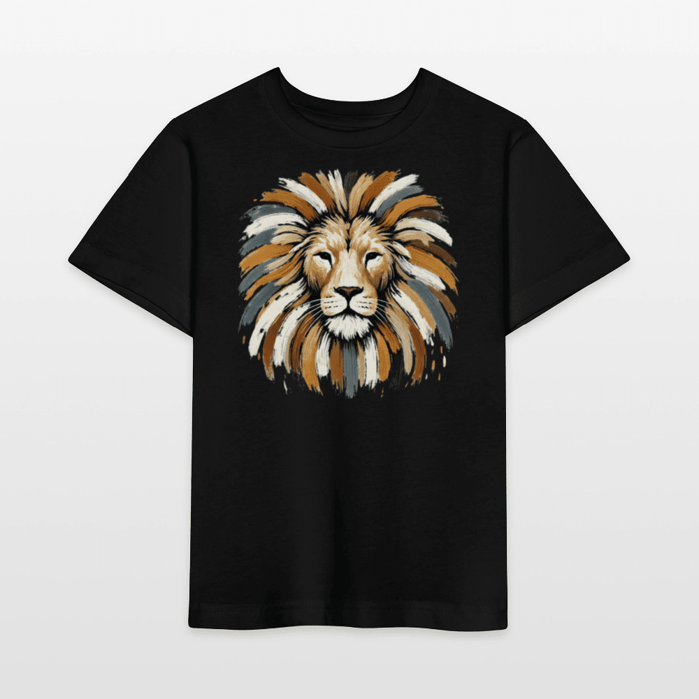 Organic Cotton Kids T-Shirt (Canvas Lion) - Tiny Tugz™