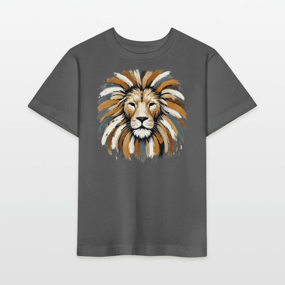 Organic Cotton Kids T-Shirt (Canvas Lion) - Tiny Tugz™
