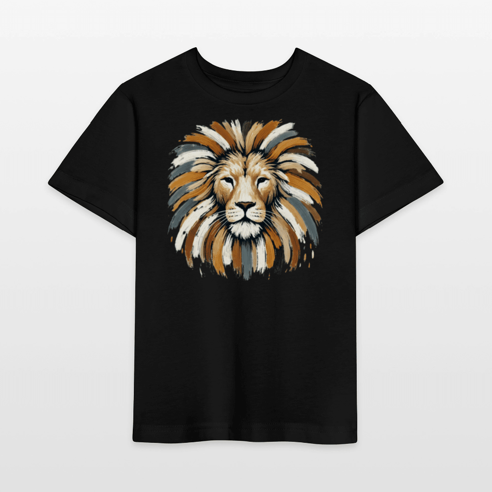 Organic Cotton Kids T-Shirt (Canvas Lion) - Tiny Tugz™