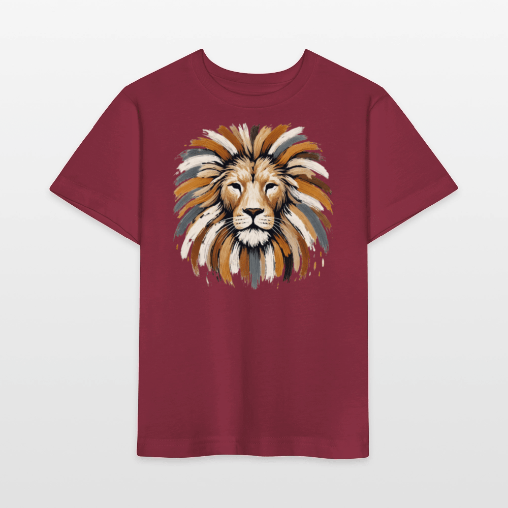 Organic Cotton Kids T-Shirt (Canvas Lion) - Tiny Tugz™
