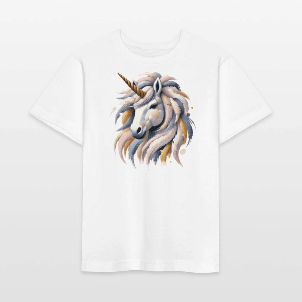 Organic Cotton Kids T-Shirt (Canvas Unicorn) - Tiny Tugz™
