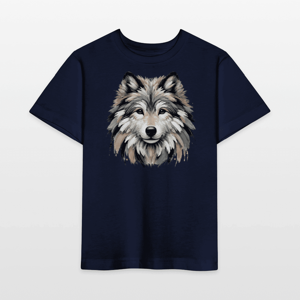 Organic Cotton Kids T-Shirt (Canvas Wolf) - Tiny Tugz™