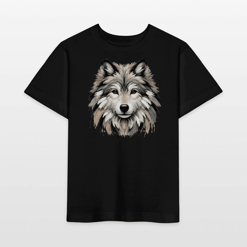 Organic Cotton Kids T-Shirt (Canvas Wolf) - Tiny Tugz™