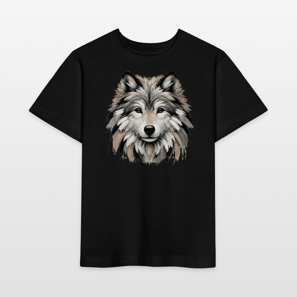 Organic Cotton Kids T-Shirt (Canvas Wolf) - Tiny Tugz™