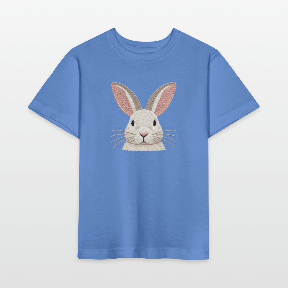 Organic Cotton Kids T-Shirt (Thread Art Bunny) - Tiny Tugz™