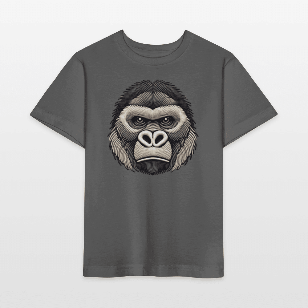Organic Cotton Kids T-Shirt (Thread Art Gorilla) - Tiny Tugz™