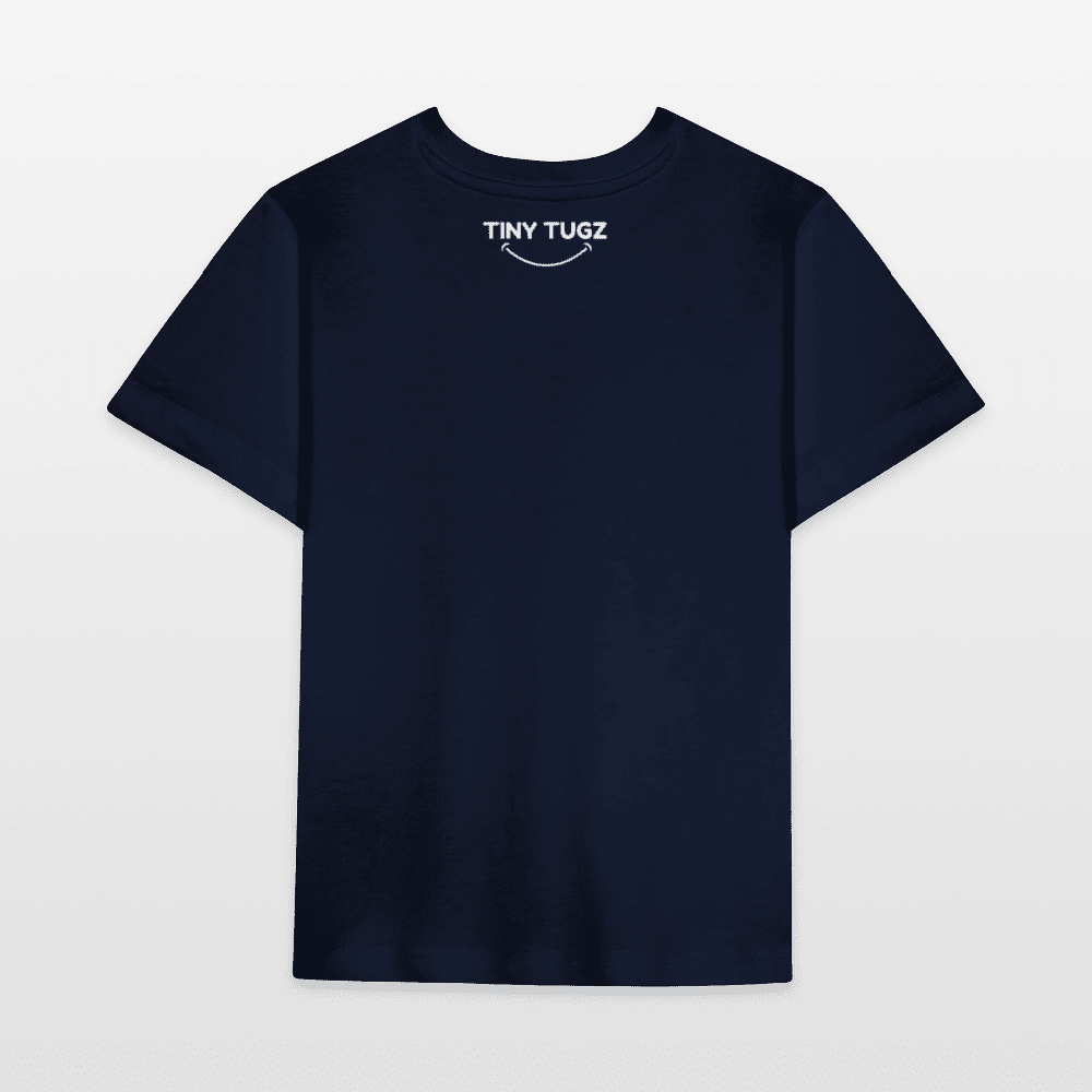 Organic Cotton Kids T-Shirt (Thread Art Tiger) - Tiny Tugz™
